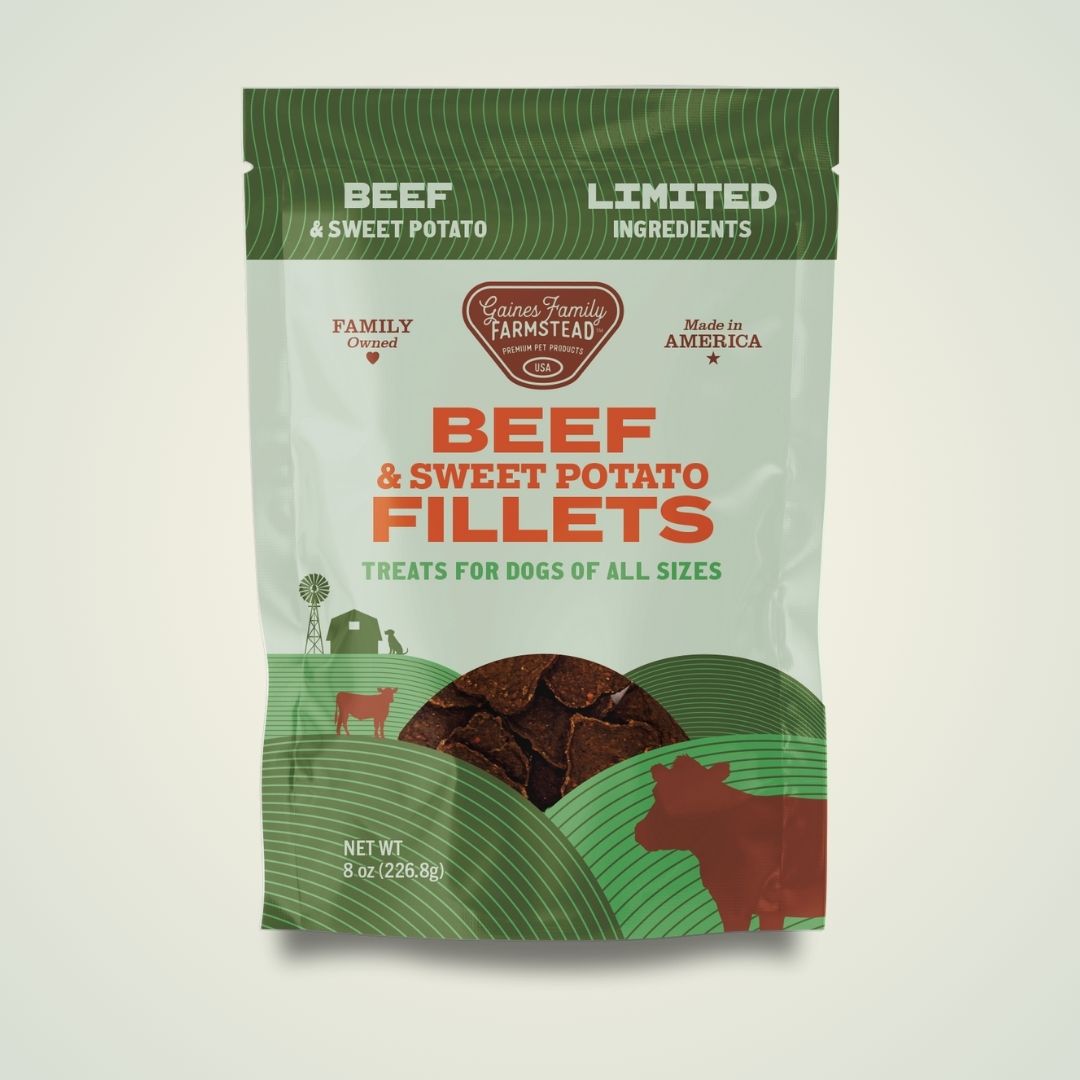Beef and Sweet Potato Fillets