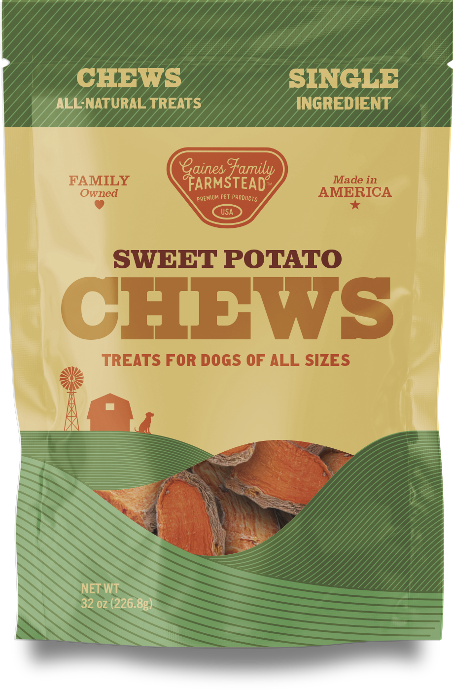 Sweet Potato Chews