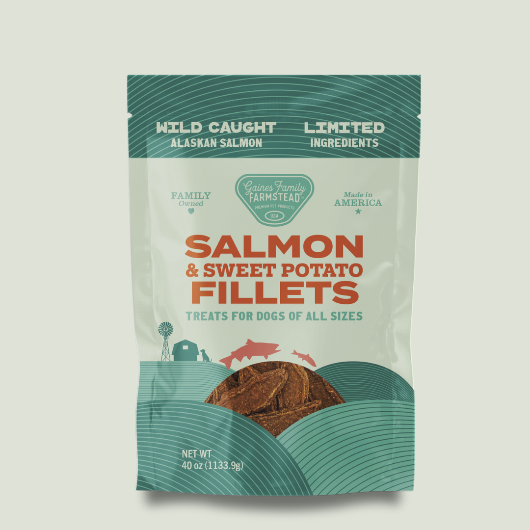 Salmon and Sweet Potato Fillets