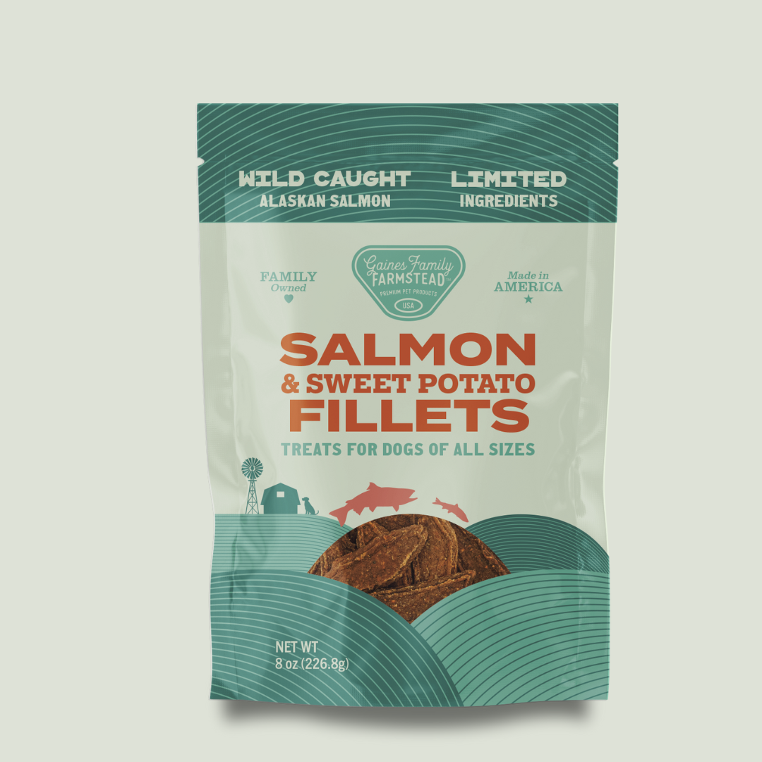Salmon and Sweet Potato Fillets