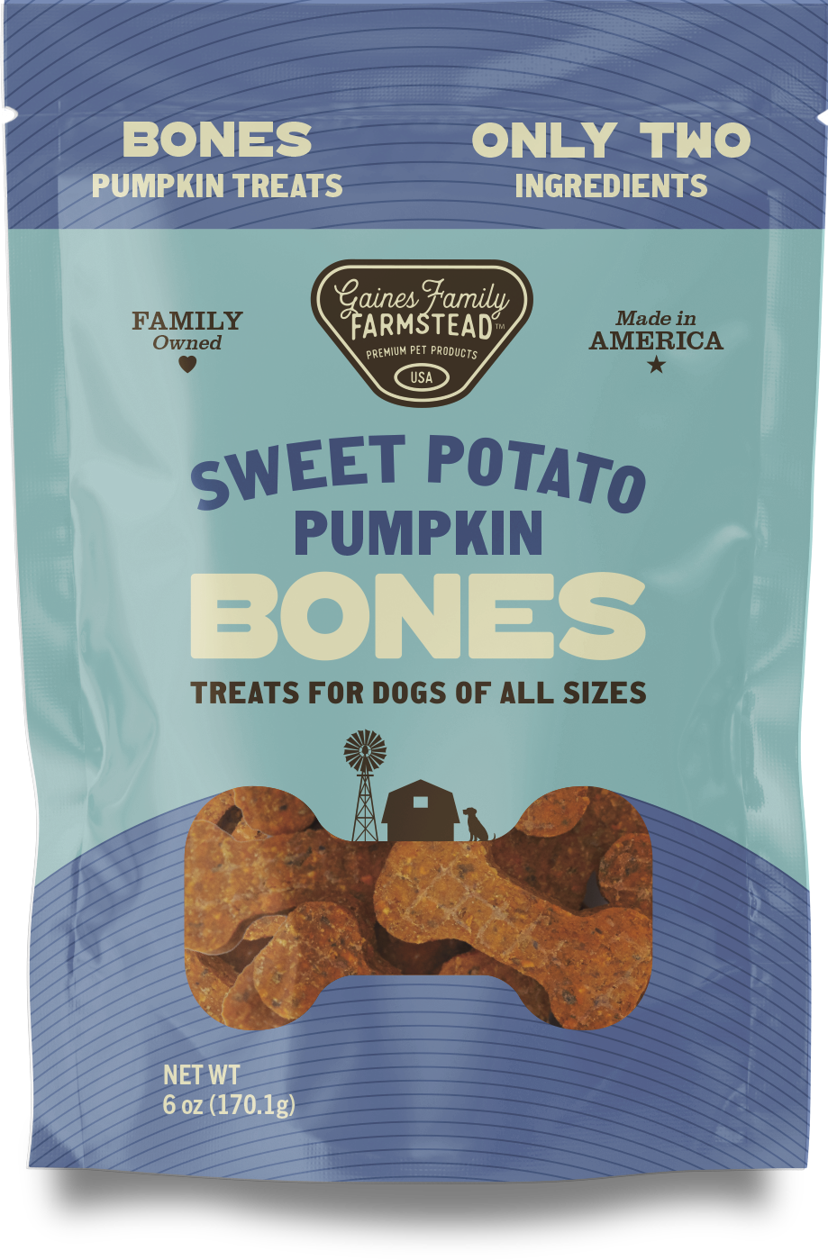 Sweet Potato & Pumpkin Bones