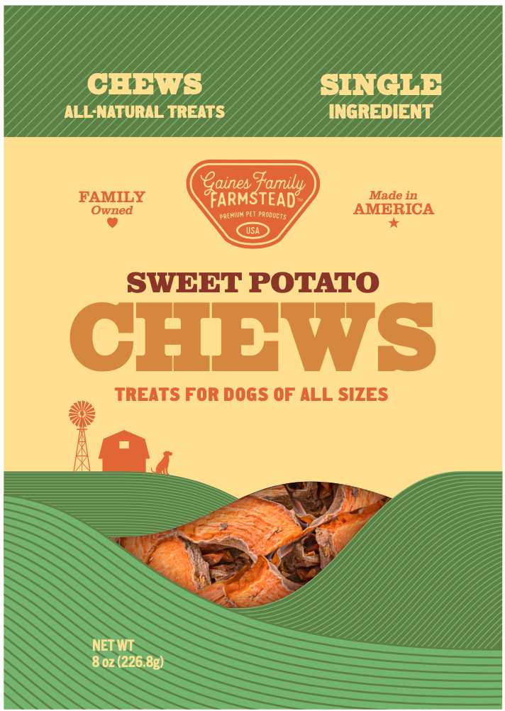 Sweet Potato Chews