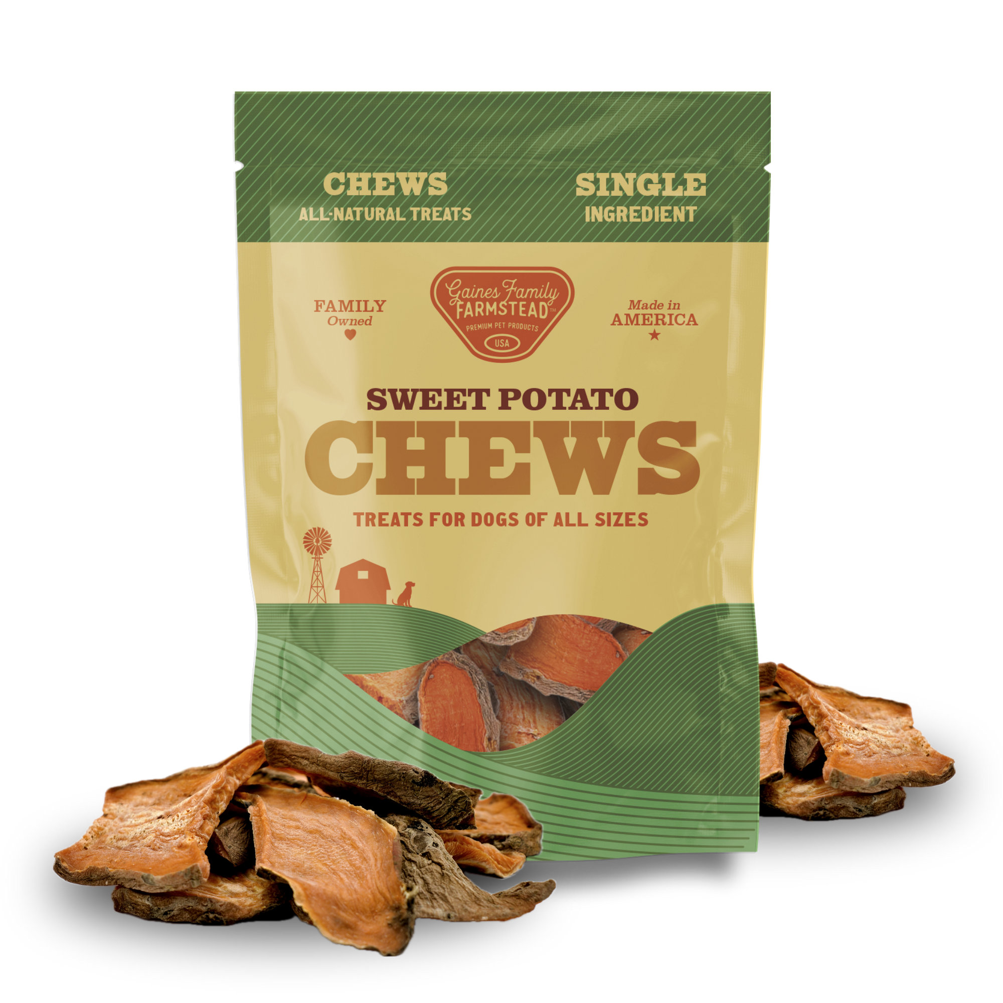 Sweet Potato Chews