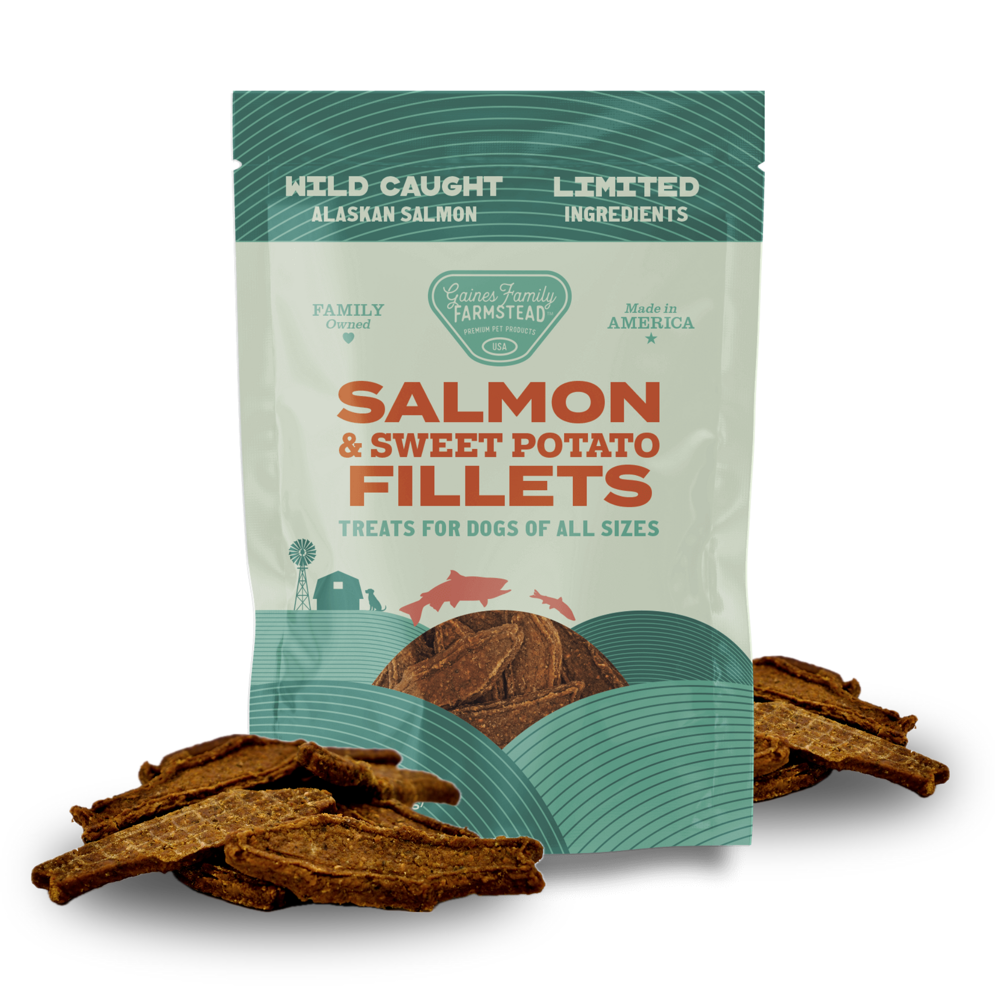 Salmon and Sweet Potato Fillets